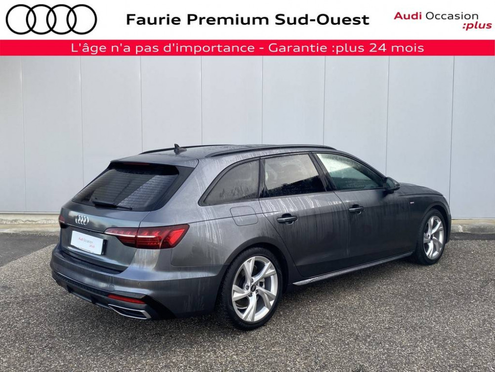 Acheter Audi A4 A4 Avant 35 TDI 163 S tronic 7 S line 5p occasion dans les concessions du Groupe Faurie