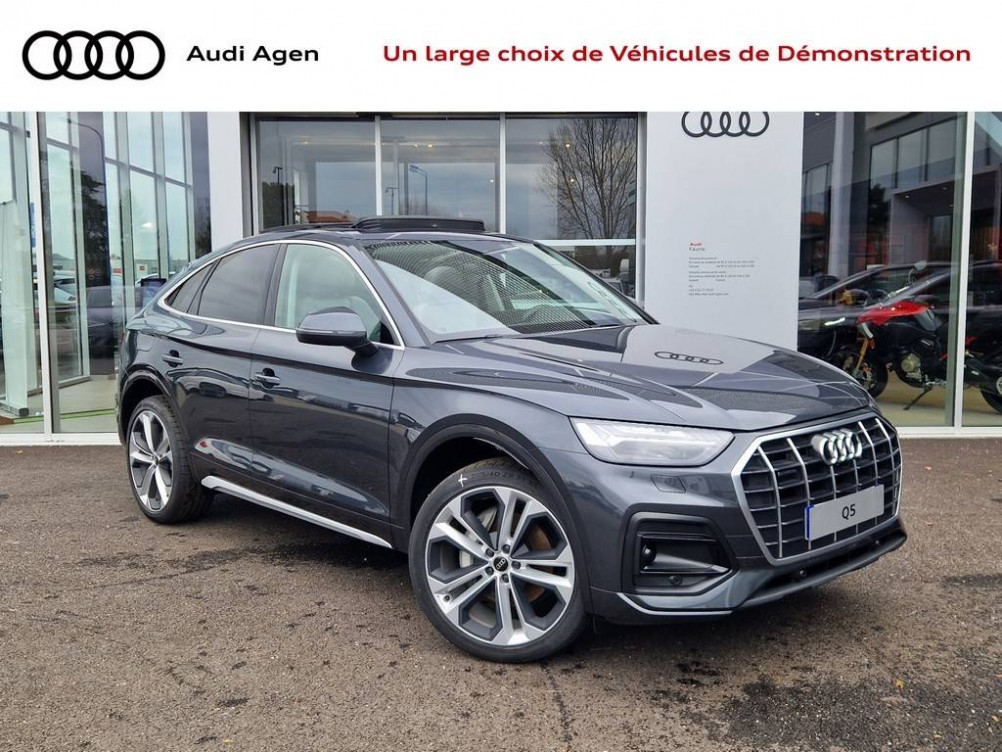 Acheter Audi Q5 Q5 Sportback 50 TFSIe 299 S tronic 7 Quattro Avus 5p neuf dans les concessions du Groupe Faurie