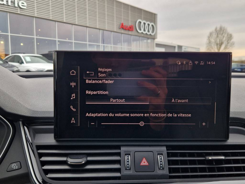 Acheter Audi Q5 Q5 Sportback 50 TFSIe 299 S tronic 7 Quattro Avus 5p neuf dans les concessions du Groupe Faurie