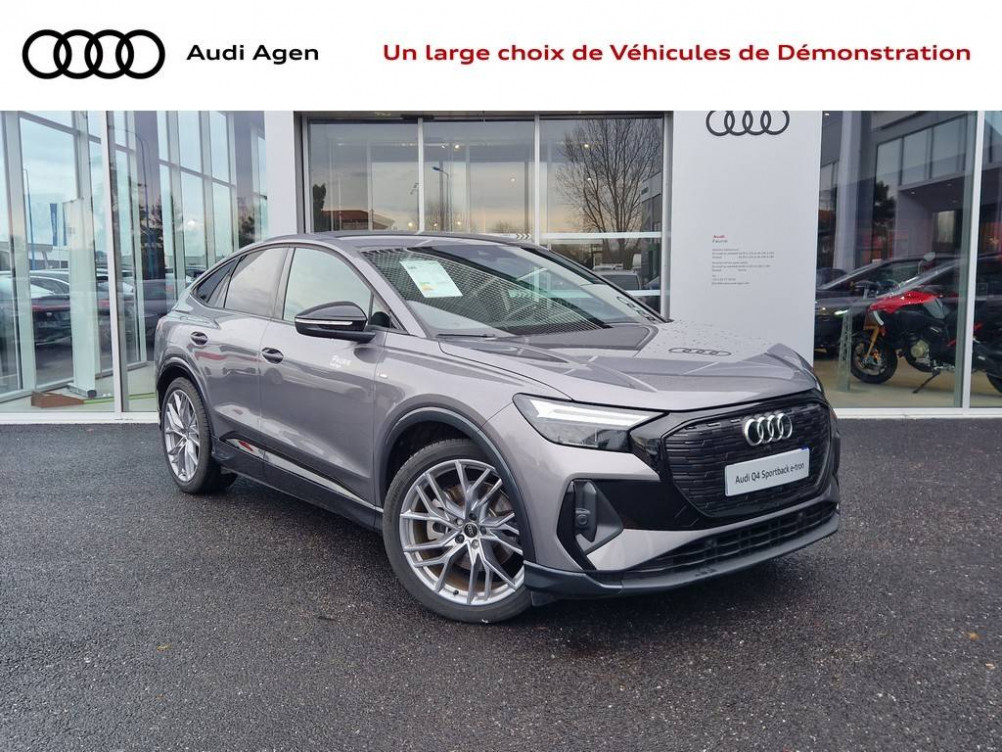 Acheter Audi Q4 Q4 e-tron Sportback 45 285 ch 82 kWh S line 5p neuf dans les concessions du Groupe Faurie