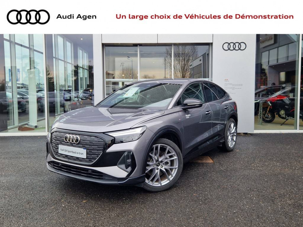 Acheter Audi Q4 Q4 e-tron Sportback 45 285 ch 82 kWh S line 5p neuf dans les concessions du Groupe Faurie