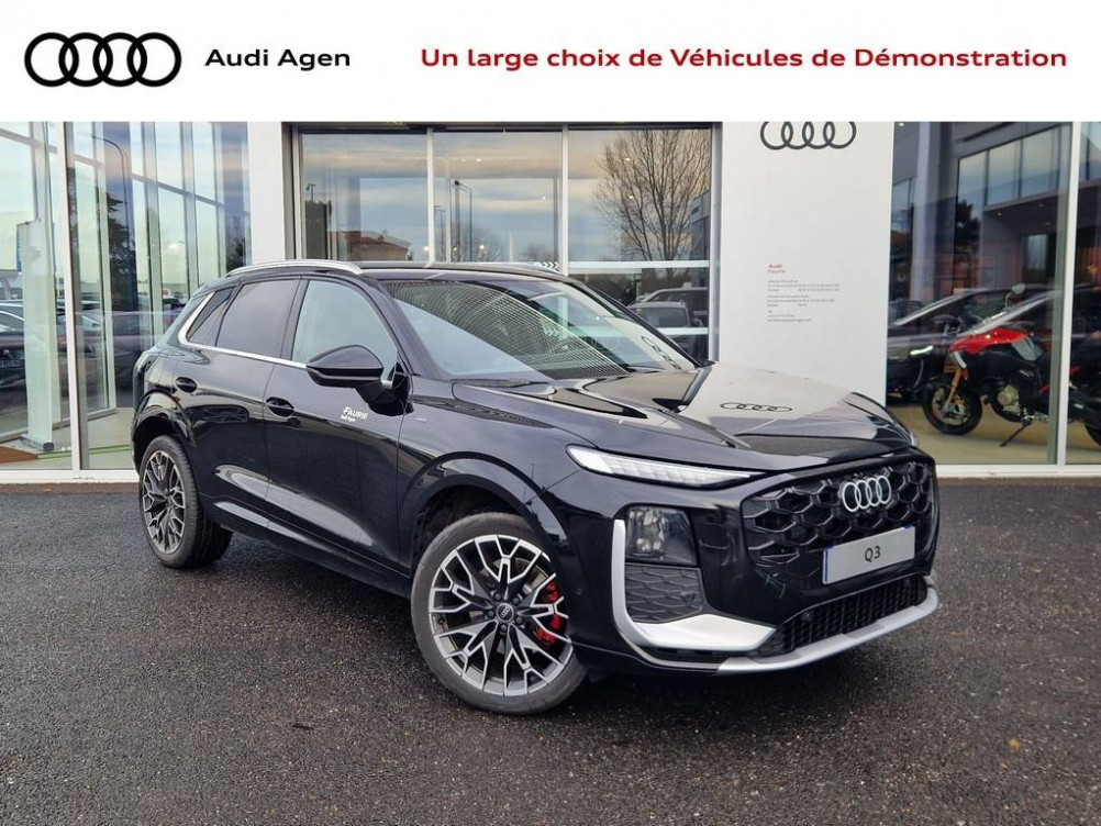 Acheter Audi Q3 Q3 e-hybrid 272 ch S tronic 6 S line 5p neuf dans les concessions du Groupe Faurie