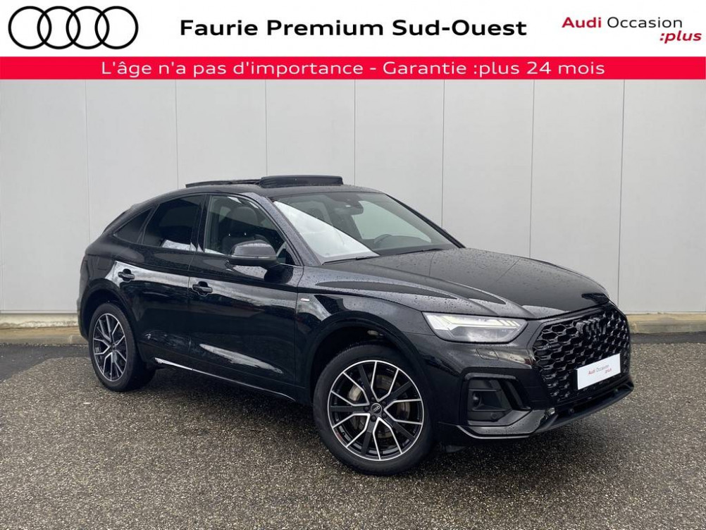 Acheter Audi Q5 Q5 Sportback 55 TFSIe 367 S tronic 7 Quattro S line 5p occasion dans les concessions du Groupe Faurie