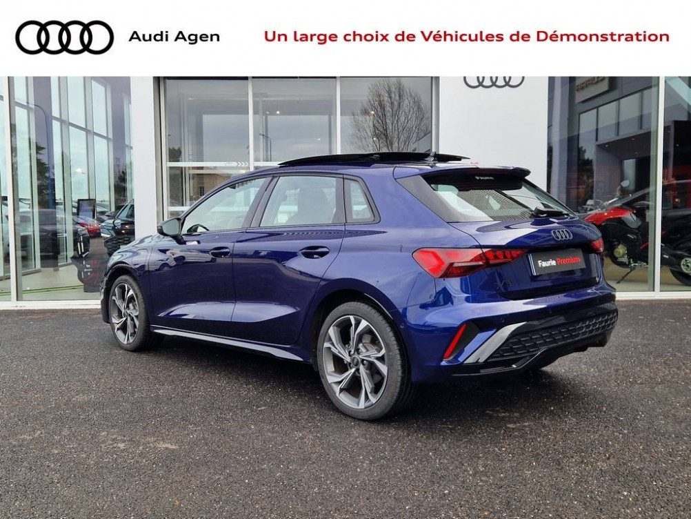 Acheter Audi A3 A3 Sportback 40 TFSI e Hybride rechargeable 204 S tronic 6 S line 5p neuf dans les concessions du Groupe Faurie