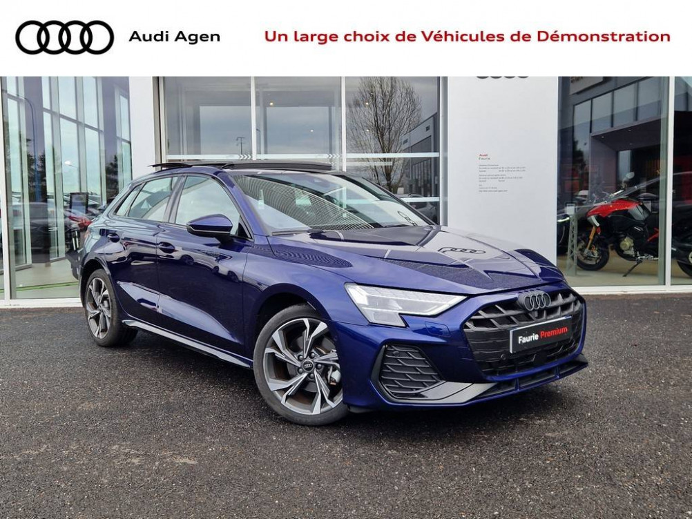 Acheter Audi A3 A3 Sportback 40 TFSI e Hybride rechargeable 204 S tronic 6 S line 5p neuf dans les concessions du Groupe Faurie