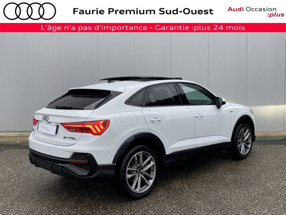 Acheter Audi Q3 Q3 Sportback 45 TFSIe  245 ch S tronic 6 S line 5p occasion dans les concessions du Groupe Faurie