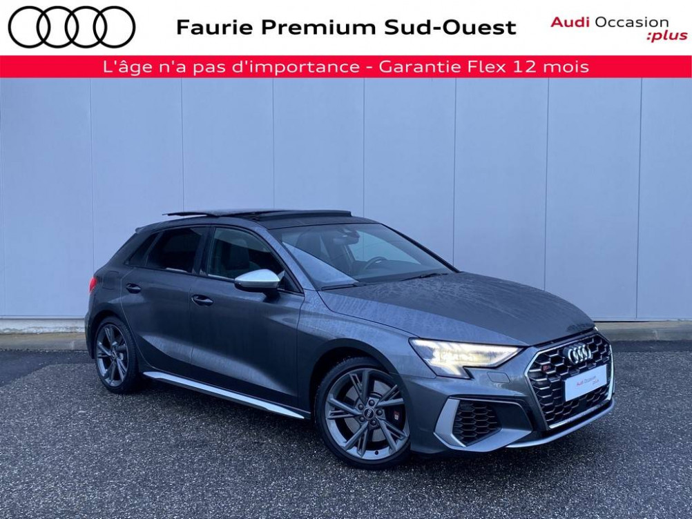 Acheter Audi A3 S3 Sportback TFSI 310 S tronic 7 Quattro  5p occasion dans les concessions du Groupe Faurie