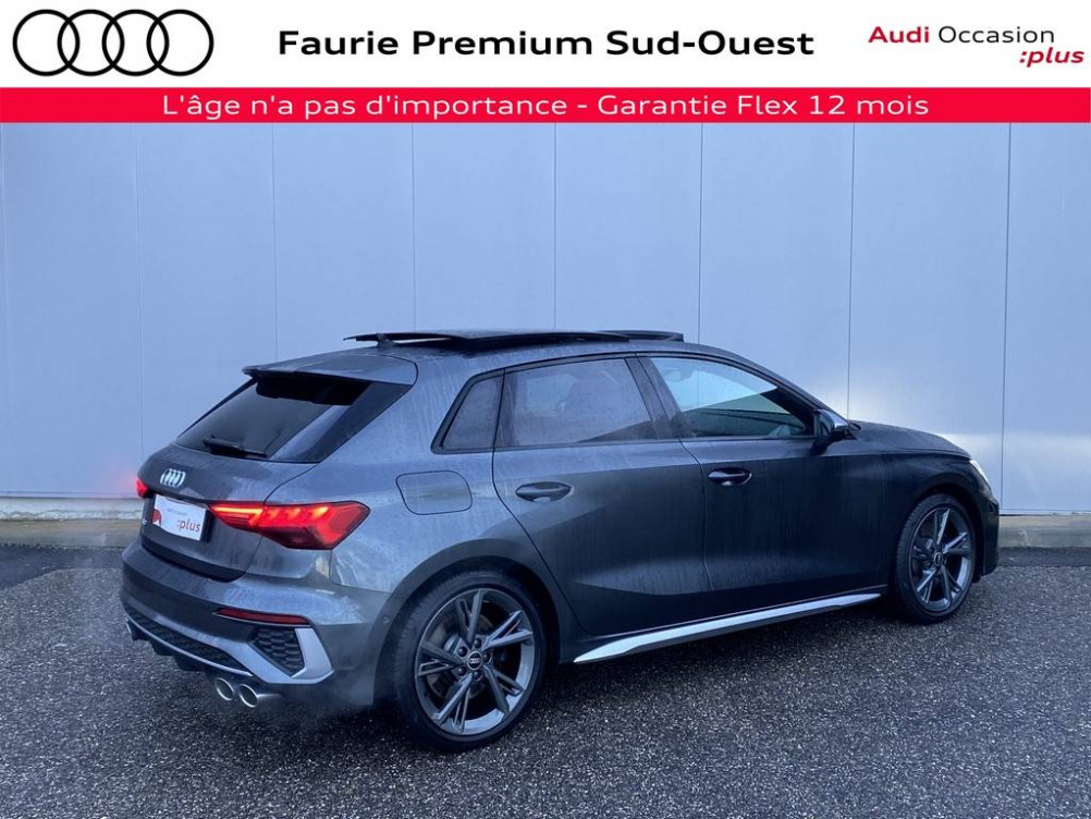 Acheter Audi A3 S3 Sportback TFSI 310 S tronic 7 Quattro  5p occasion dans les concessions du Groupe Faurie