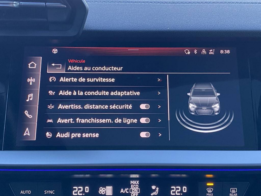 Acheter Audi A3 S3 Sportback TFSI 310 S tronic 7 Quattro  5p occasion dans les concessions du Groupe Faurie