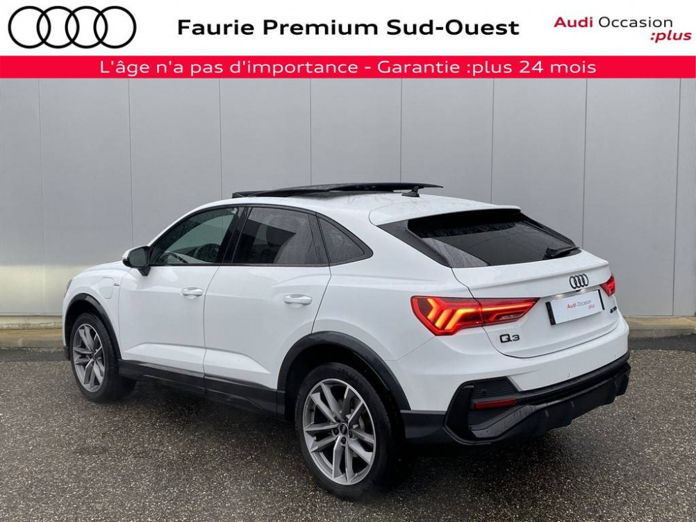 Acheter Audi Q3 Q3 Sportback 45 TFSIe  245 ch S tronic 6 S line 5p occasion dans les concessions du Groupe Faurie