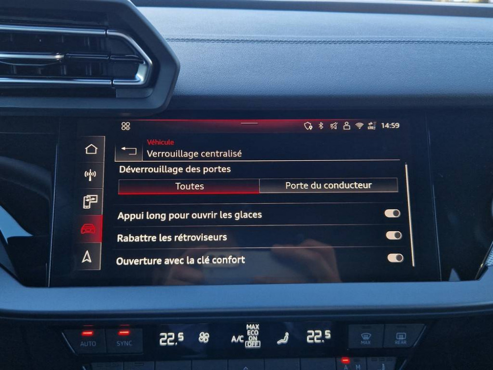 Acheter Audi A3 A3 Sportback TFSI e Hybride rechargeable 204 S tronic 6 S line 5p neuf dans les concessions du Groupe Faurie