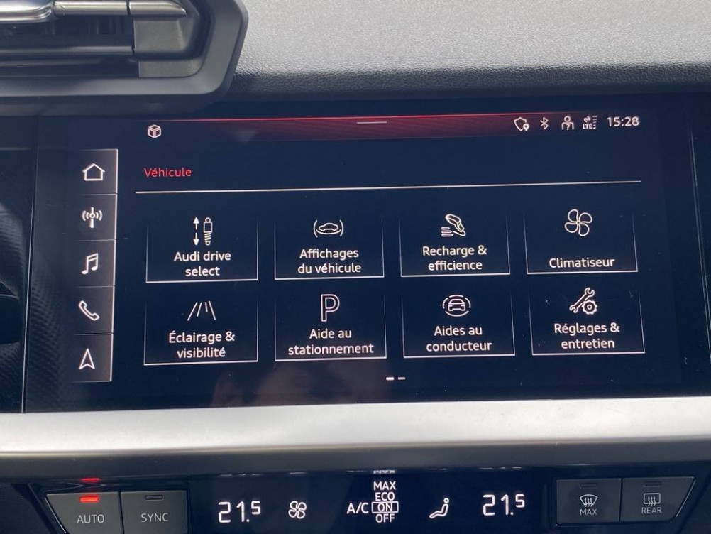 Acheter Audi A3 A3 Sportback 40 TFSIe 204 S tronic 6 S Line 5p occasion dans les concessions du Groupe Faurie