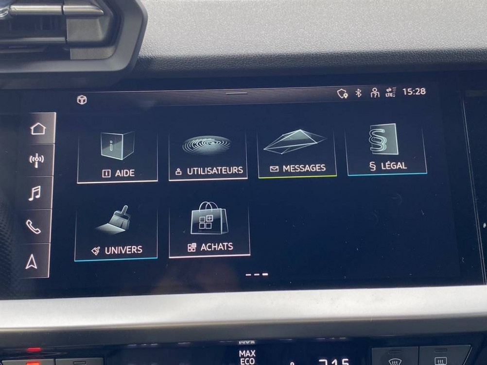 Acheter Audi A3 A3 Sportback 40 TFSIe 204 S tronic 6 S Line 5p occasion dans les concessions du Groupe Faurie