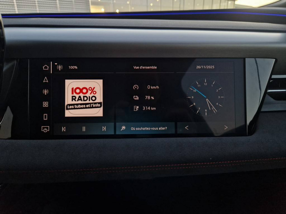 Acheter Audi Q6 E-TRON SQ6 e-tron Sportback 489 ch 100 kWh quattro SQ6 5p neuf dans les concessions du Groupe Faurie