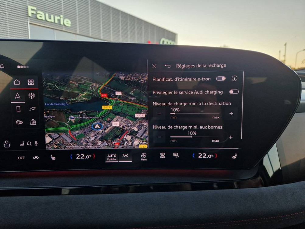 Acheter Audi Q6 E-TRON SQ6 e-tron Sportback 489 ch 100 kWh quattro SQ6 5p neuf dans les concessions du Groupe Faurie