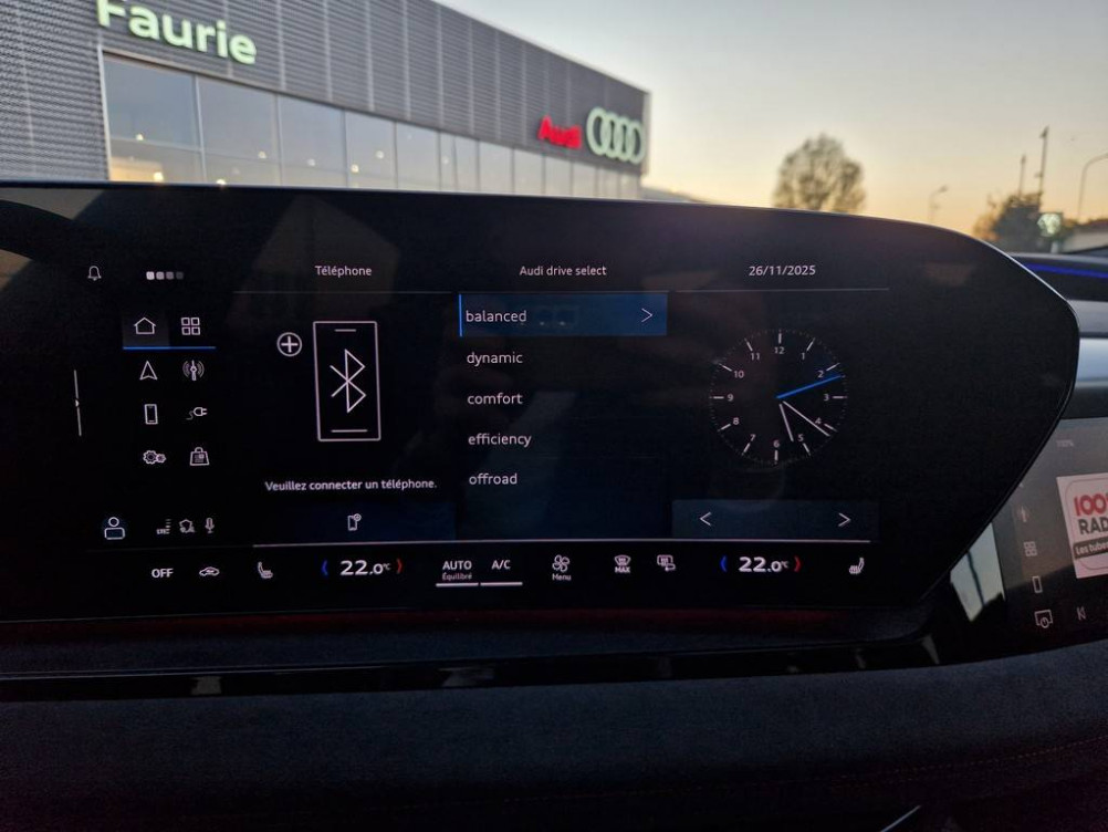 Acheter Audi Q6 E-TRON SQ6 e-tron Sportback 489 ch 100 kWh quattro SQ6 5p neuf dans les concessions du Groupe Faurie