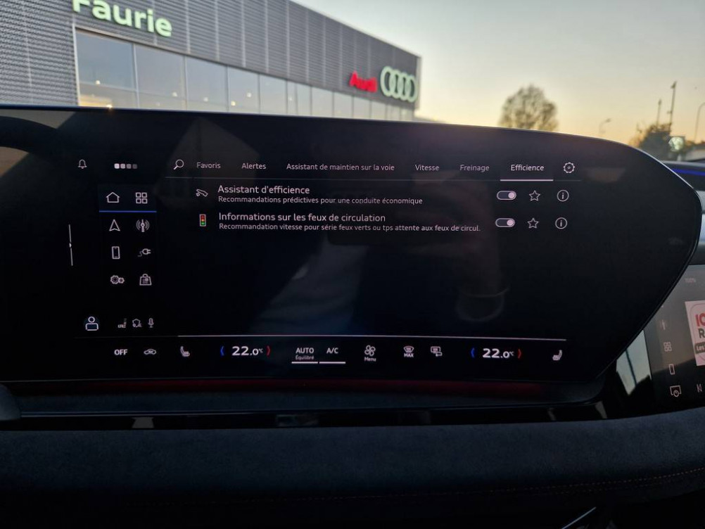 Acheter Audi Q6 E-TRON SQ6 e-tron Sportback 489 ch 100 kWh quattro SQ6 5p neuf dans les concessions du Groupe Faurie