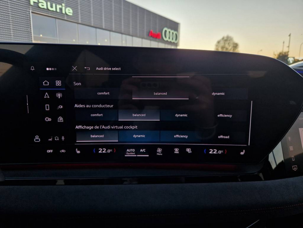 Acheter Audi Q6 E-TRON SQ6 e-tron Sportback 489 ch 100 kWh quattro SQ6 5p neuf dans les concessions du Groupe Faurie