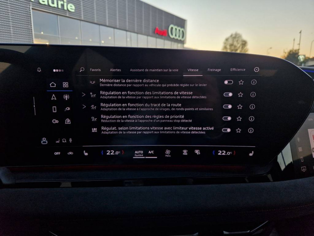 Acheter Audi Q6 E-TRON SQ6 e-tron Sportback 489 ch 100 kWh quattro SQ6 5p neuf dans les concessions du Groupe Faurie