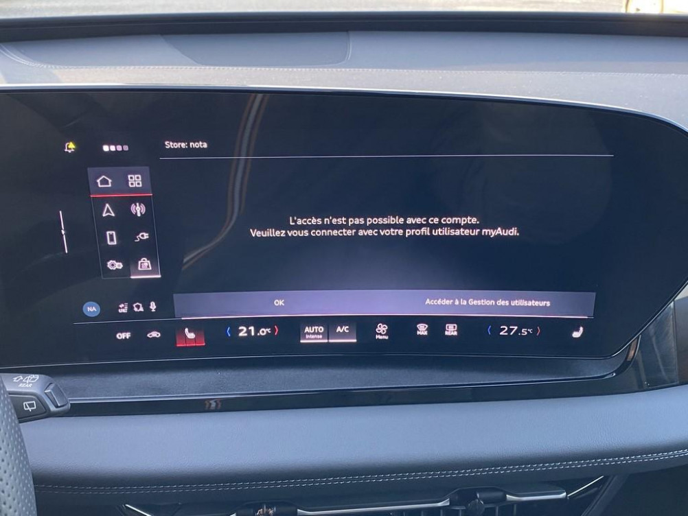 Acheter Audi Q6 E-TRON Q6 e-tron 306 ch 100 kWh performance S line 5p occasion dans les concessions du Groupe Faurie