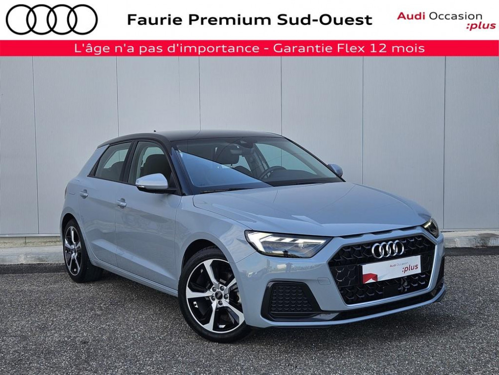 Acheter Audi A1 Sportback A1 Sportback 30 TFSI 110 ch S tronic 7 Advanced 5p occasion dans les concessions du Groupe Faurie