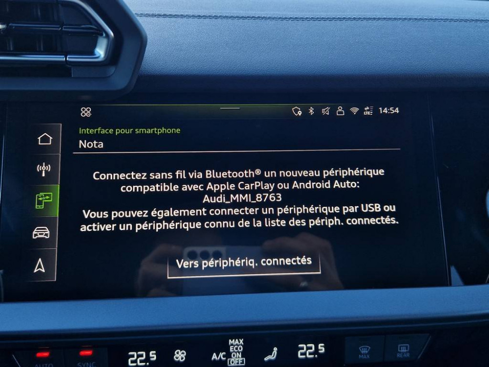 Acheter Audi A3 Sportback A3 Sportback TFSI e Hybride rechargeable 204 S tronic 6 S line 5p neuf dans les concessions du Groupe Faurie