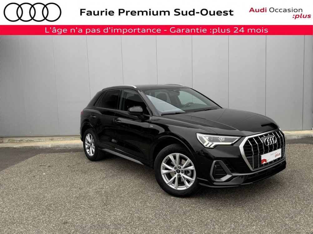 Acheter Audi Q3 Q3 35 TFSI 150 ch S tronic 7 S line 5p occasion dans les concessions du Groupe Faurie