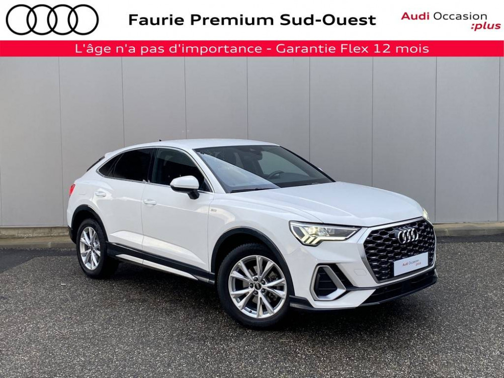 Acheter Audi Q3 Q3 Sportback 35 TDI 150 ch S tronic 7 S line 5p occasion dans les concessions du Groupe Faurie