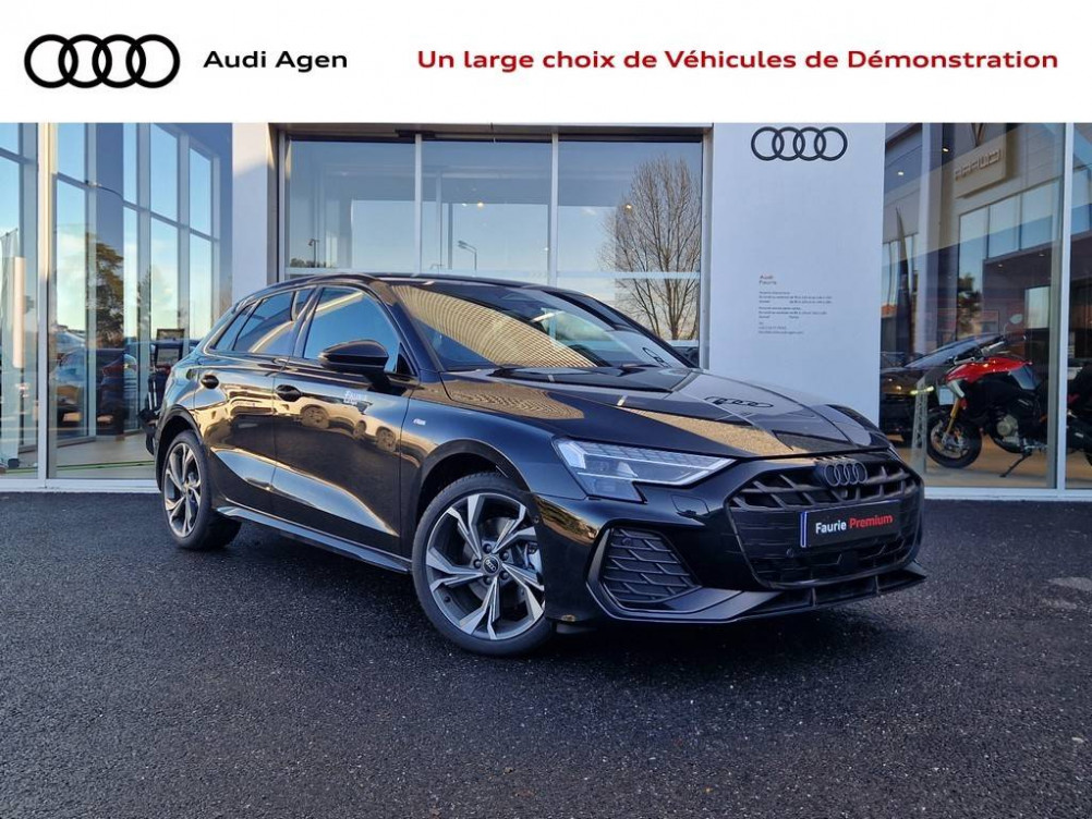 Acheter Audi A3 Sportback A3 Sportback TFSI e Hybride rechargeable 204 S tronic 6 S line 5p neuf dans les concessions du Groupe Faurie
