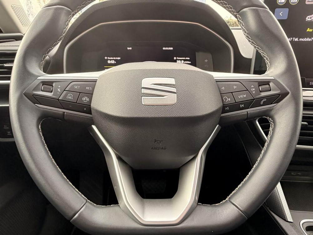 Acheter Seat Leon Leon 1.5 eTSI Hybrid 115 DSG7 Copa 5p occasion dans les concessions du Groupe Faurie