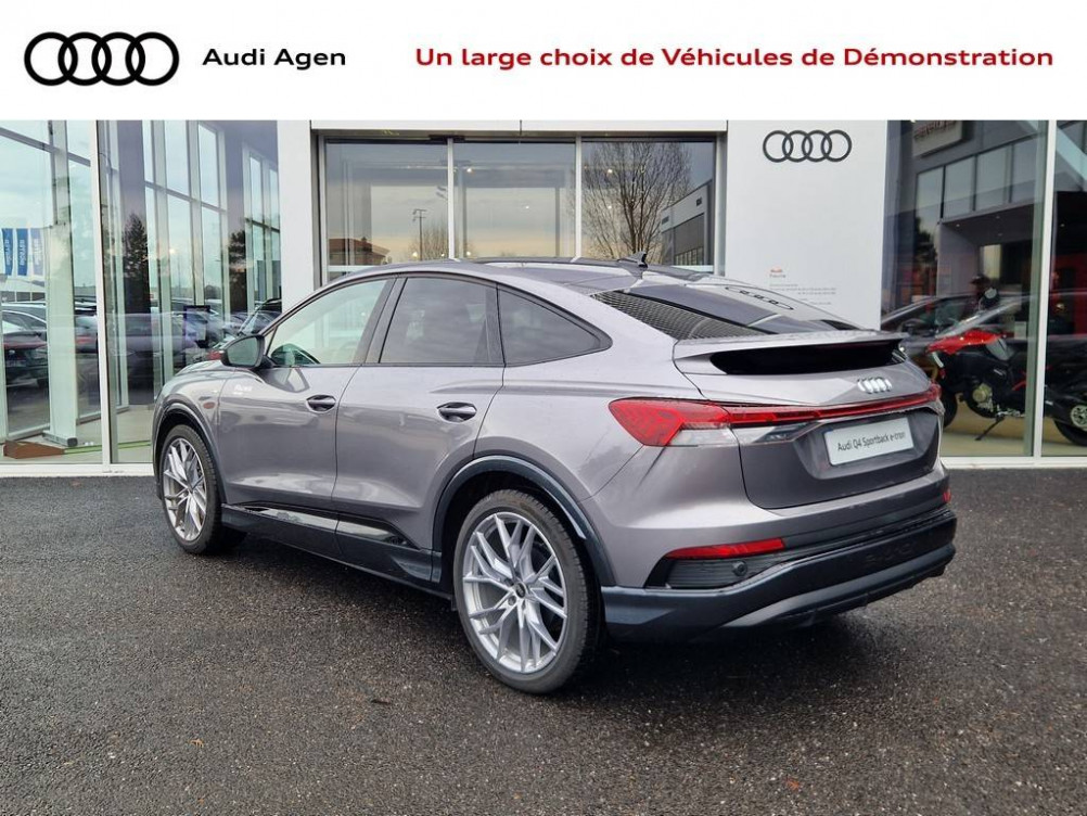 Acheter Audi Q4 Q4 e-tron Sportback 45 285 ch 82 kWh S line 5p neuf dans les concessions du Groupe Faurie