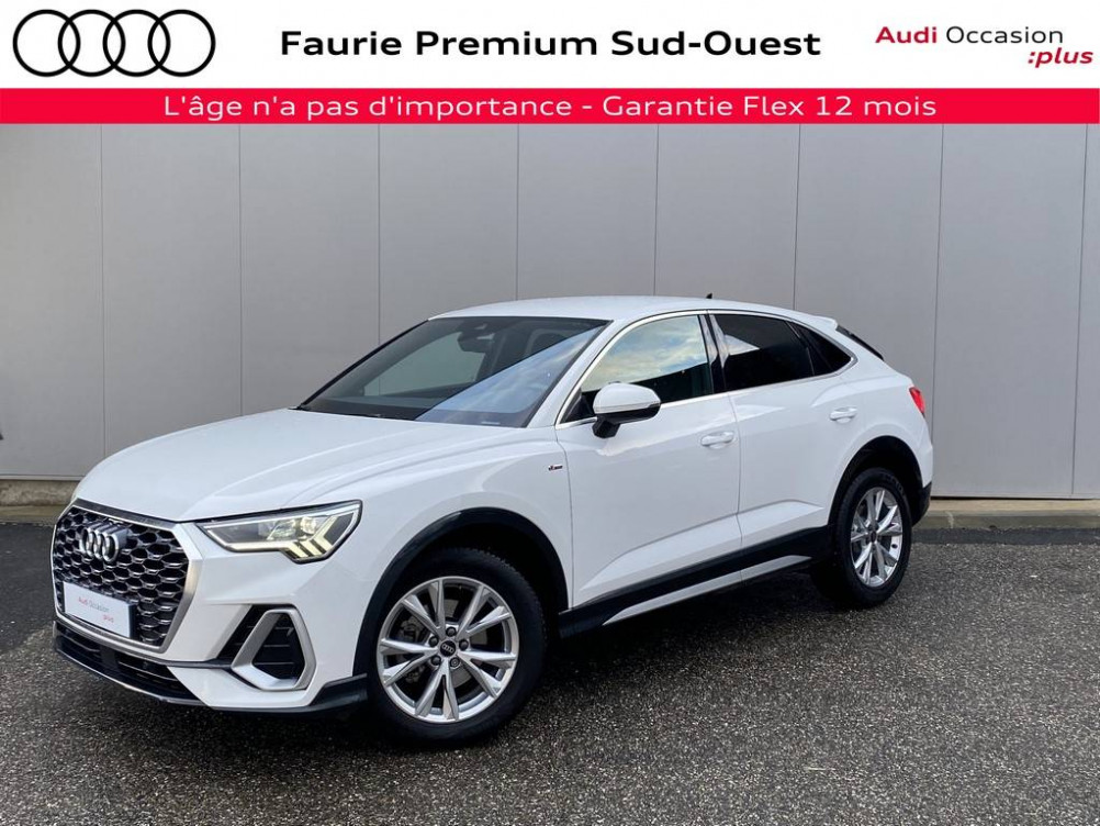 Acheter Audi Q3 Q3 Sportback 35 TDI 150 ch S tronic 7 S line 5p occasion dans les concessions du Groupe Faurie