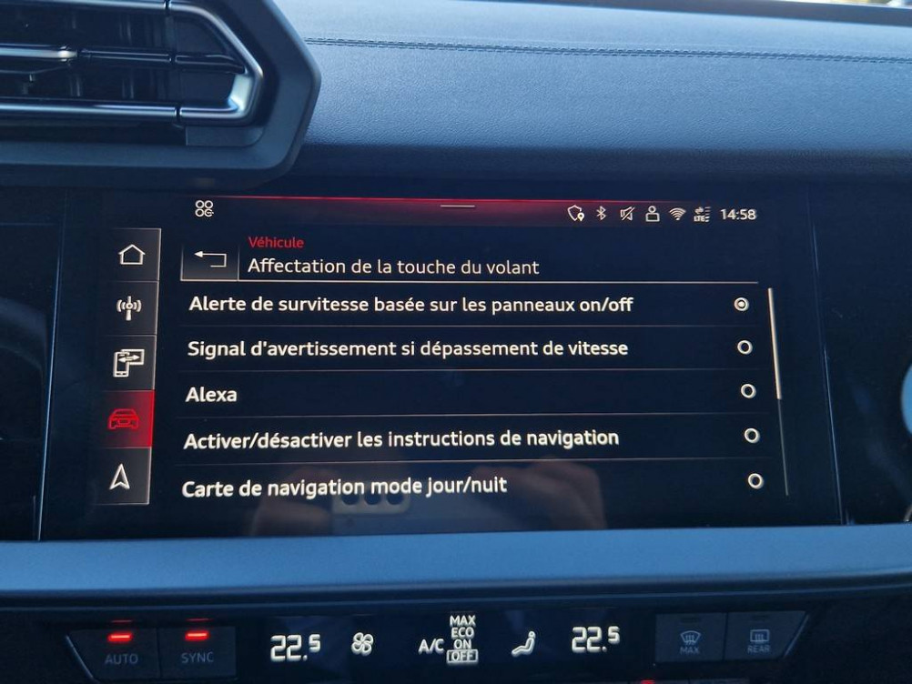 Acheter Audi A3 Sportback A3 Sportback TFSI e Hybride rechargeable 204 S tronic 6 S line 5p neuf dans les concessions du Groupe Faurie