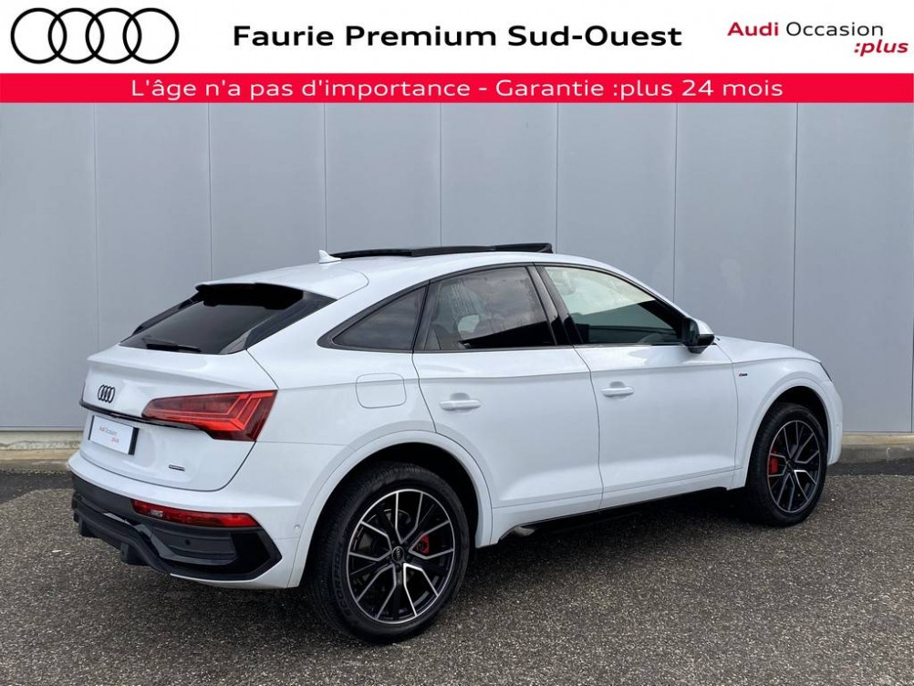 Acheter Audi Q5 Q5 Sportback 50 TFSIe 299 S tronic 7 Quattro S line 5p occasion dans les concessions du Groupe Faurie