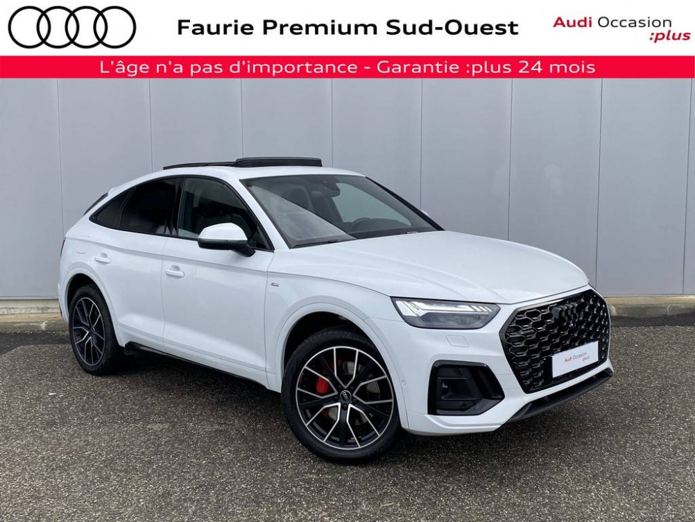 Acheter Audi Q5 Q5 Sportback 50 TFSIe 299 S tronic 7 Quattro S line 5p occasion dans les concessions du Groupe Faurie