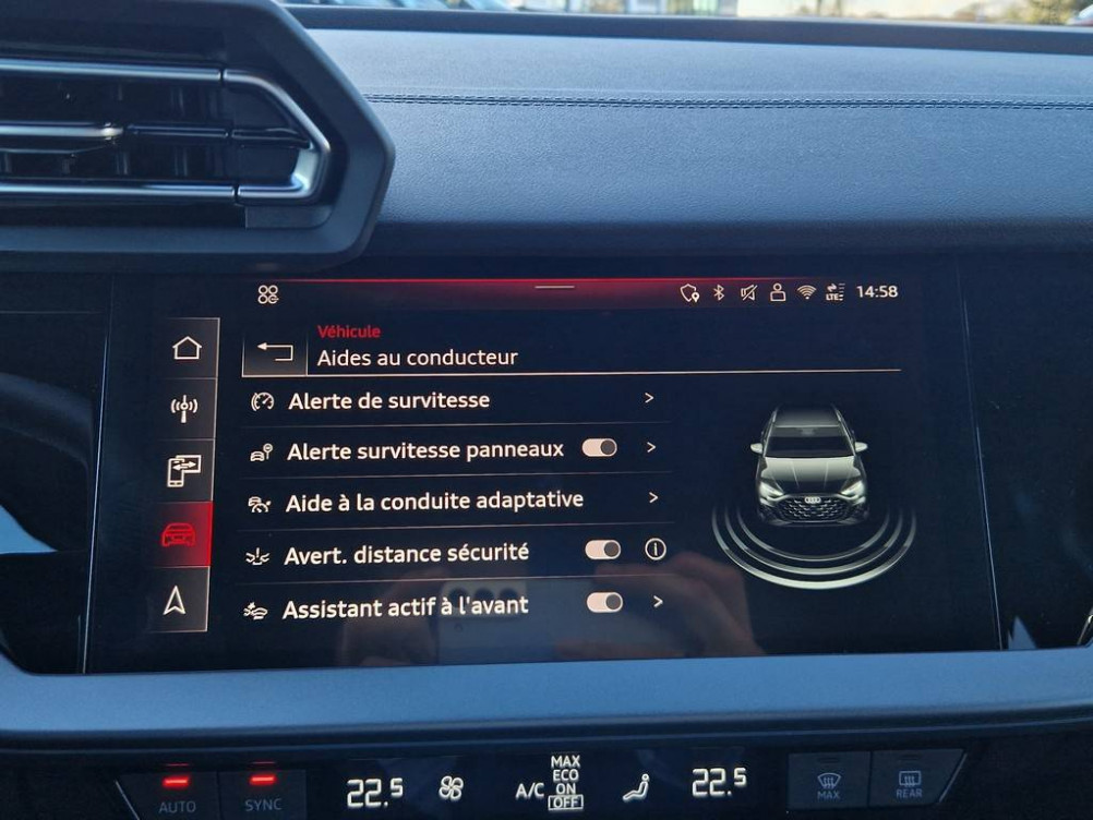 Acheter Audi A3 Sportback A3 Sportback TFSI e Hybride rechargeable 204 S tronic 6 S line 5p neuf dans les concessions du Groupe Faurie