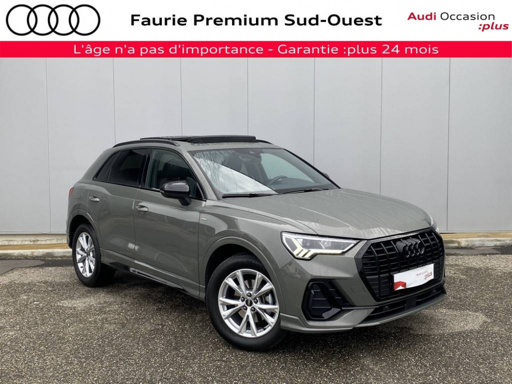Acheter Audi Q3 Q3 35 TDI 150 ch S tronic 7 S line plus 5p occasion dans les concessions du Groupe Faurie