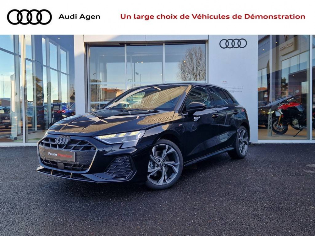 Acheter Audi A3 Sportback A3 Sportback TFSI e Hybride rechargeable 204 S tronic 6 S line 5p neuf dans les concessions du Groupe Faurie