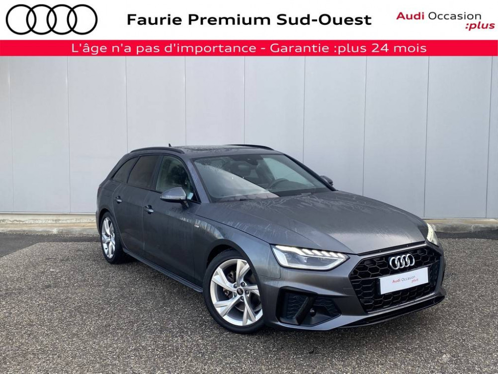 Acheter Audi A4 Avant A4 Avant 35 TDI 163 S tronic 7 S line 5p occasion dans les concessions du Groupe Faurie