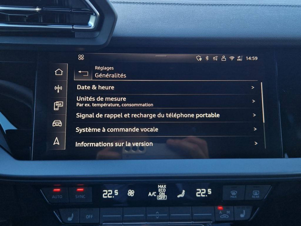 Acheter Audi A3 Sportback A3 Sportback TFSI e Hybride rechargeable 204 S tronic 6 S line 5p neuf dans les concessions du Groupe Faurie