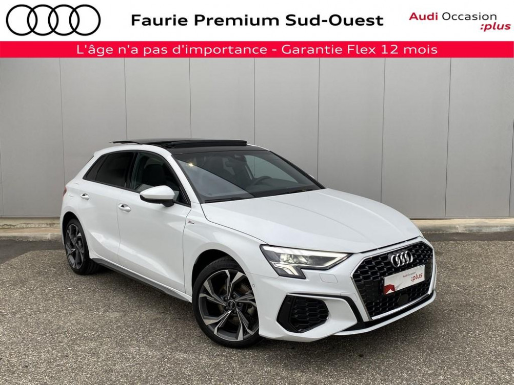 Acheter Audi A3 Sportback A3 Sportback 35 TDI 150 S tronic 7 S Line 5p occasion dans les concessions du Groupe Faurie
