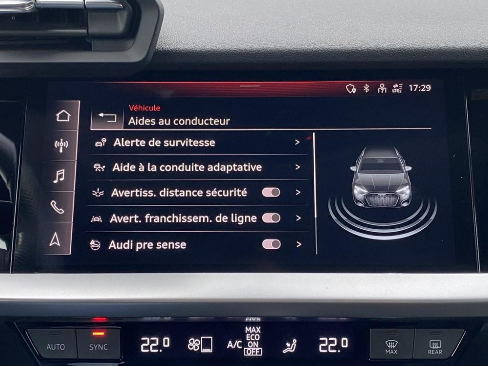 Acheter Audi A3 Sportback A3 Sportback 35 TDI 150 S tronic 7 S Line 5p occasion dans les concessions du Groupe Faurie