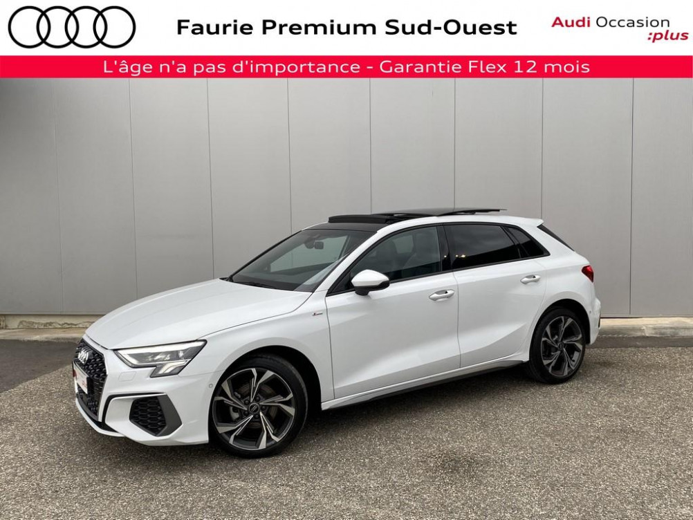 Acheter Audi A3 Sportback A3 Sportback 35 TDI 150 S tronic 7 S Line 5p occasion dans les concessions du Groupe Faurie