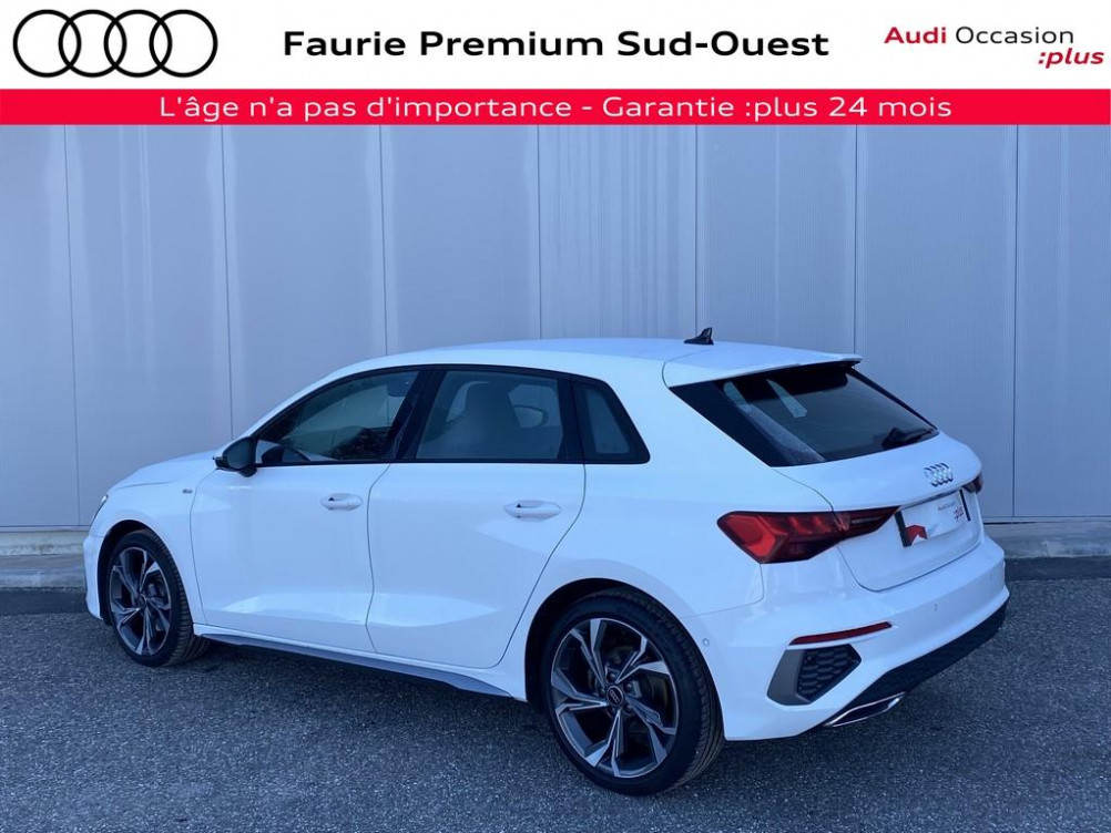 Acheter Audi A3 Sportback A3 Sportback 35 TDI 150 S tronic 7 S Line 5p occasion dans les concessions du Groupe Faurie