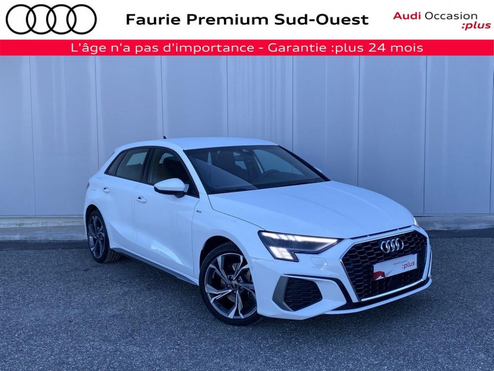 Acheter Audi A3 Sportback A3 Sportback 35 TDI 150 S tronic 7 S Line 5p occasion dans les concessions du Groupe Faurie