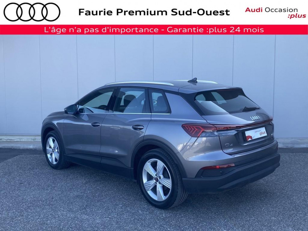 Acheter Audi Q4 Q4 e-tron 45 285 ch 82 kWh Design 5p occasion dans les concessions du Groupe Faurie