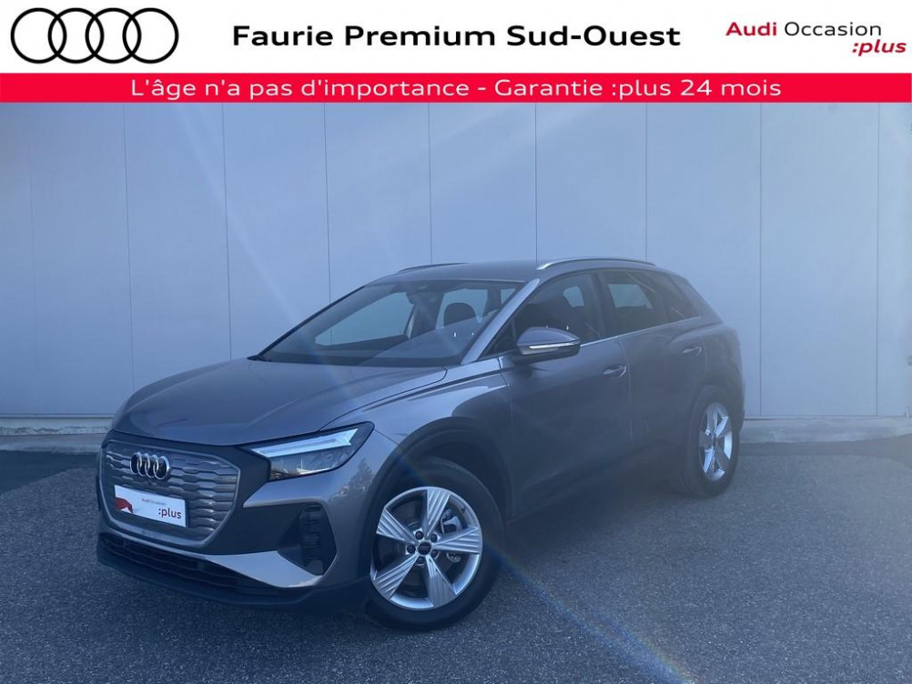 Acheter Audi Q4 Q4 e-tron 45 285 ch 82 kWh Design 5p occasion dans les concessions du Groupe Faurie