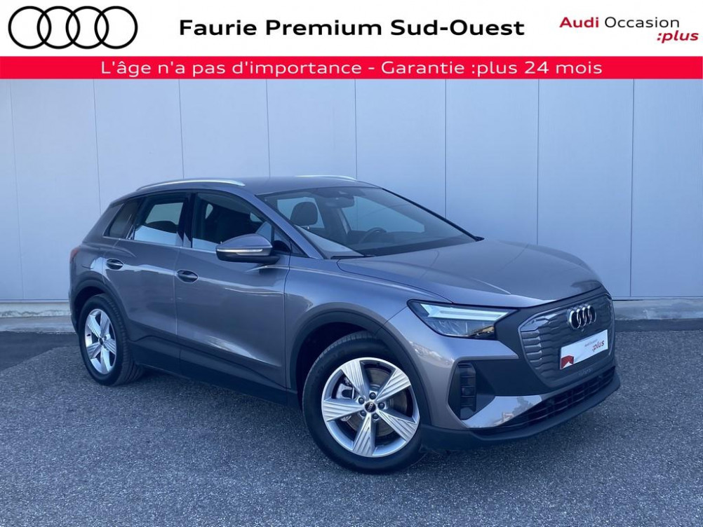 Acheter Audi Q4 Q4 e-tron 45 285 ch 82 kWh Design 5p occasion dans les concessions du Groupe Faurie