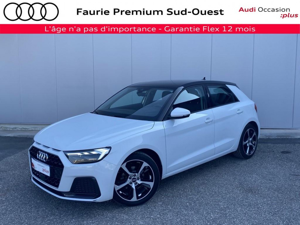 Acheter Audi A1 Sportback A1 Sportback 30 TFSI 110 ch S tronic 7 Advanced 2 5p occasion dans les concessions du Groupe Faurie