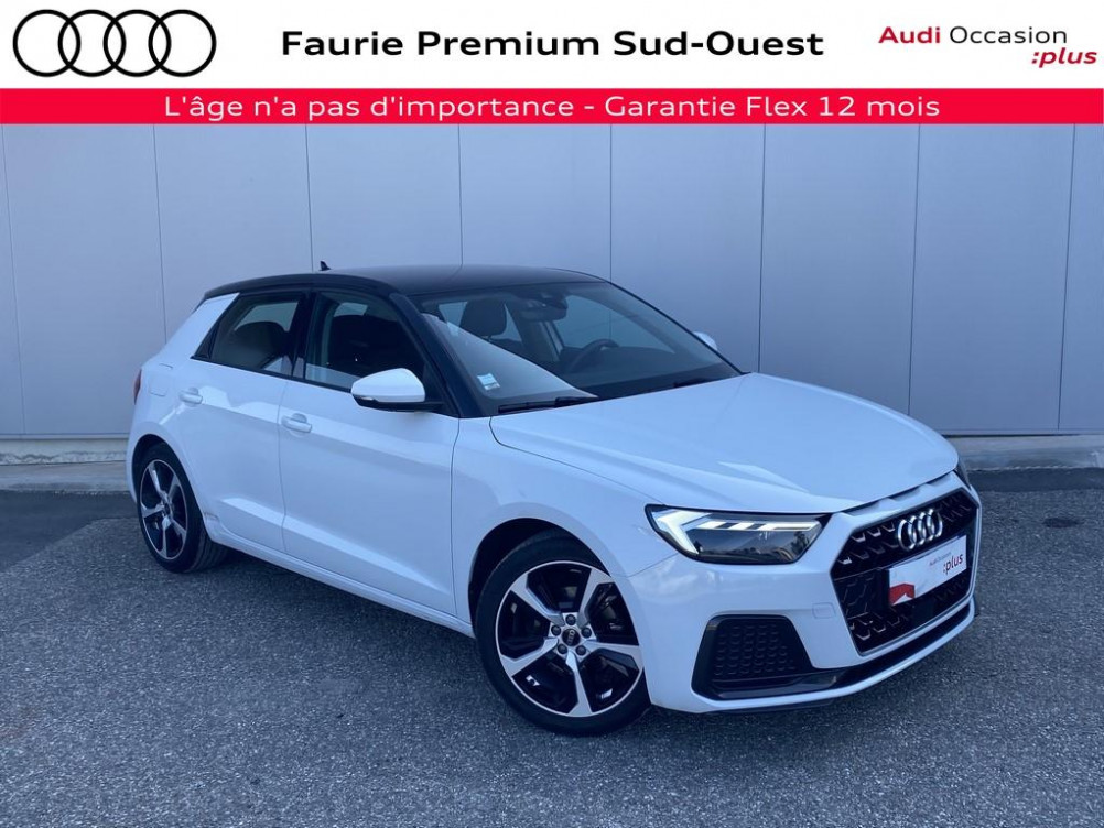 Acheter Audi A1 Sportback A1 Sportback 30 TFSI 110 ch S tronic 7 Advanced 2 5p occasion dans les concessions du Groupe Faurie